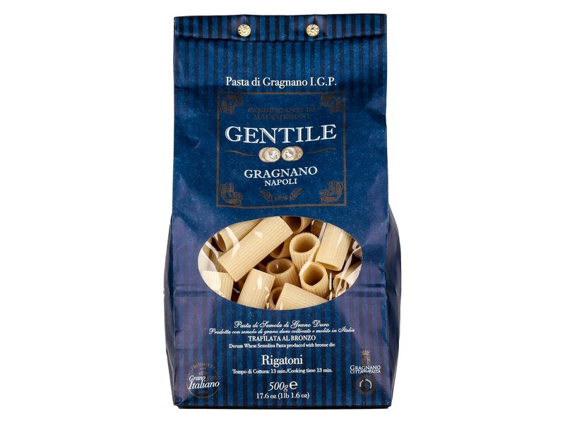 Gentile Rigatoni durumlisztes száraztészta 500g