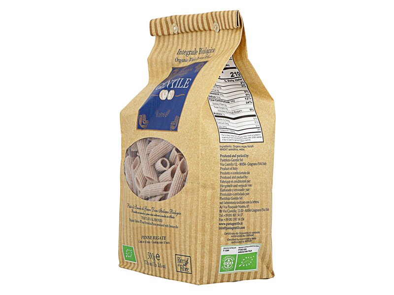 Gentile Penne Rigate Biologico 500g