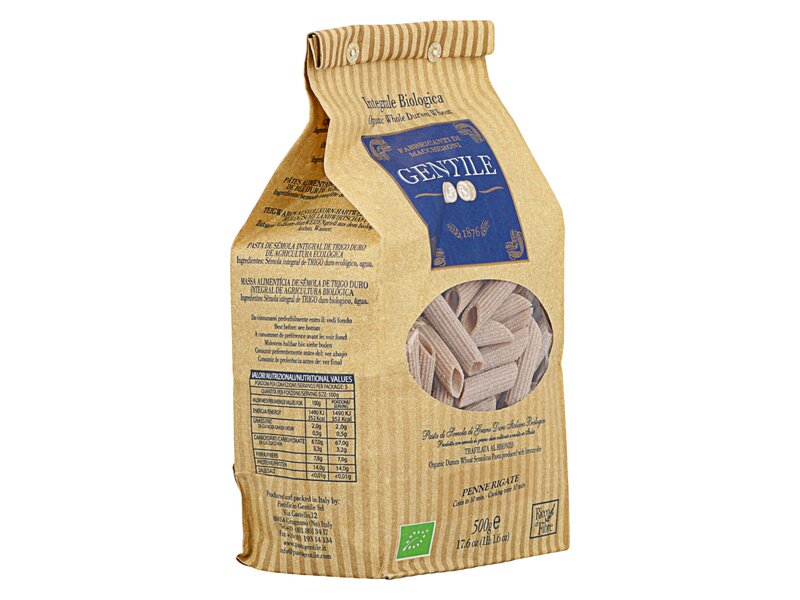 Gentile Penne Rigate Biologico 500g