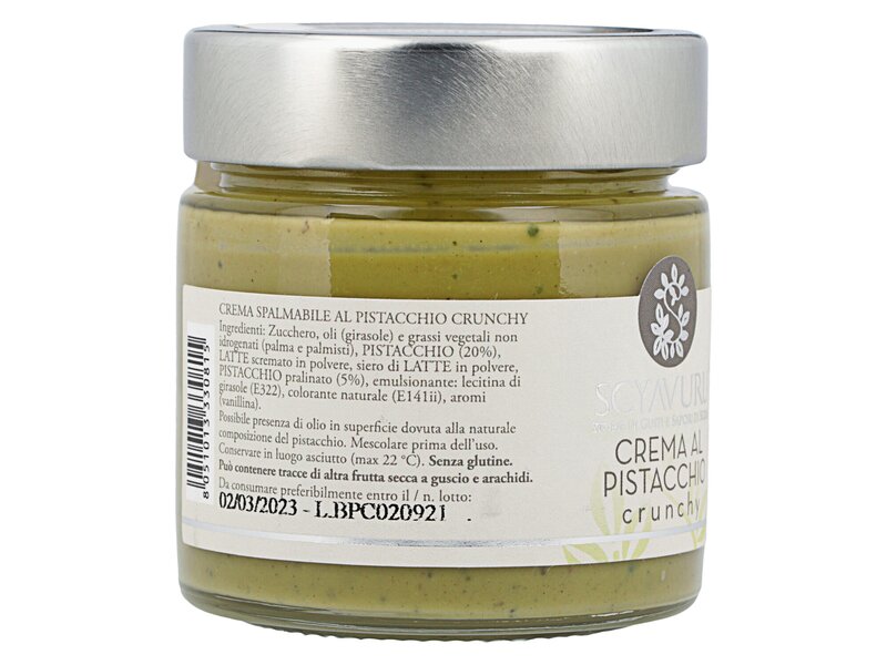 Scyavuru Crema al Pistacchio Crunchy 200g