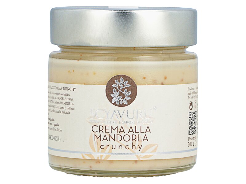 Scyavuru Crema alla Mandorla Crunchy 200g