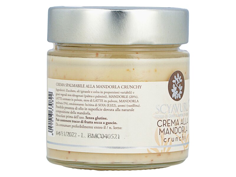 Scyavuru Crema alla Mandorla Crunchy 200g