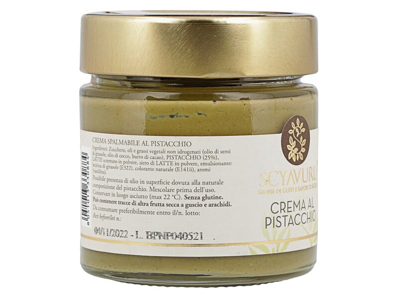Scyavuru Crema al Pistacchio no palma 200g