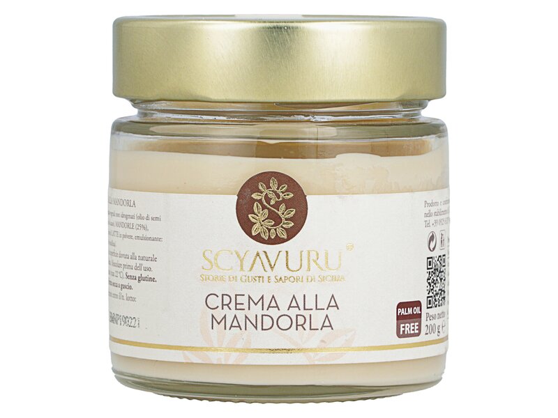Scyavuru Crema alla Mandorla no palma 200g