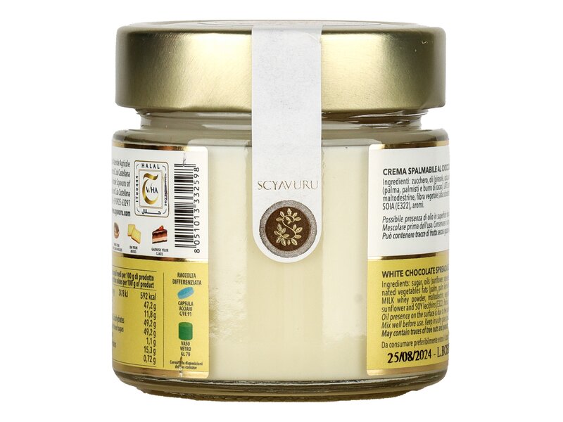 Scyavuru Crema al Cioccolato Bianco 200g
