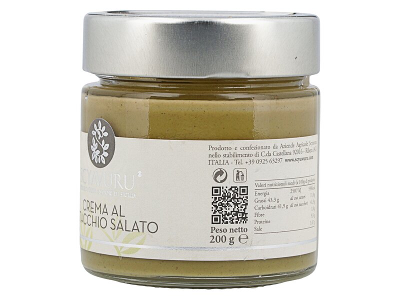 Scyavuru Crema al Pistacchio Salato 200g