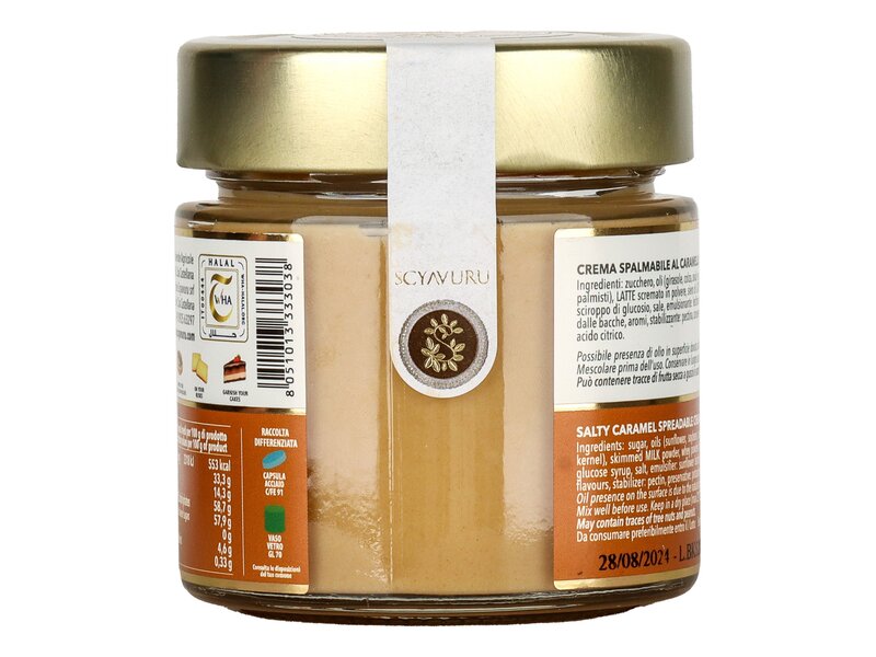 Scyavuru Crema al Caramello Salato 200g