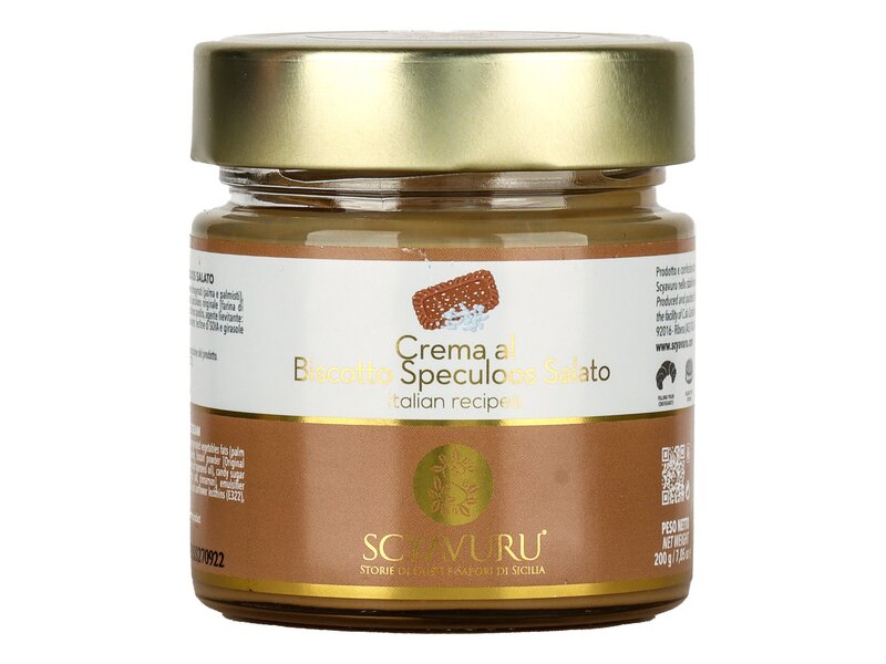 Scyavuru Crema al Biscotto Speculoos Salato 200g