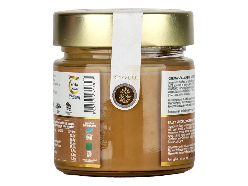 Scyavuru Crema al Biscotto Speculoos Salato 200g
