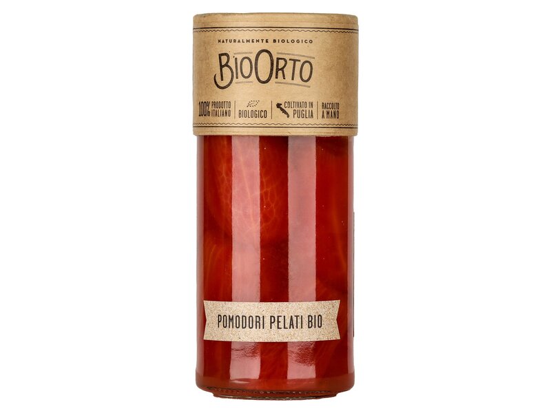 Bio Orto Bio hámozott egész paradicsom vízben 550g
