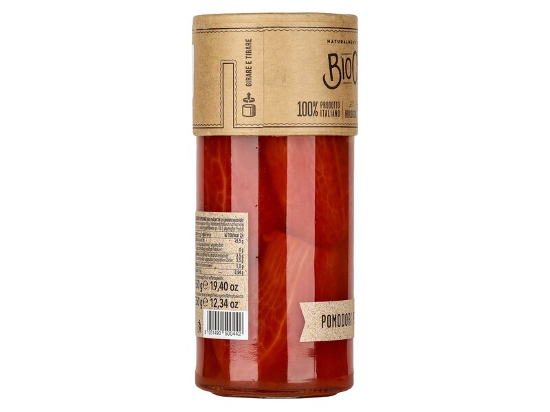 Bio Orto Bio hámozott egész paradicsom vízben 550g