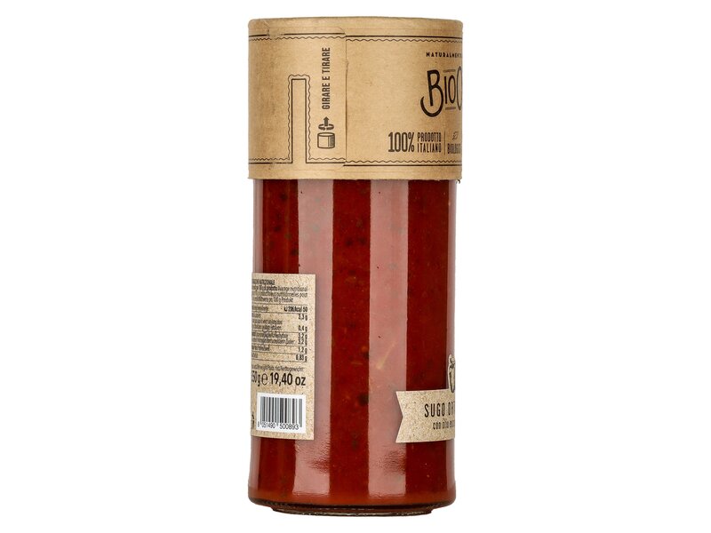 Bio Orto Sugo Ortolana Bio paradicsomos-zöldséges szósz 550g