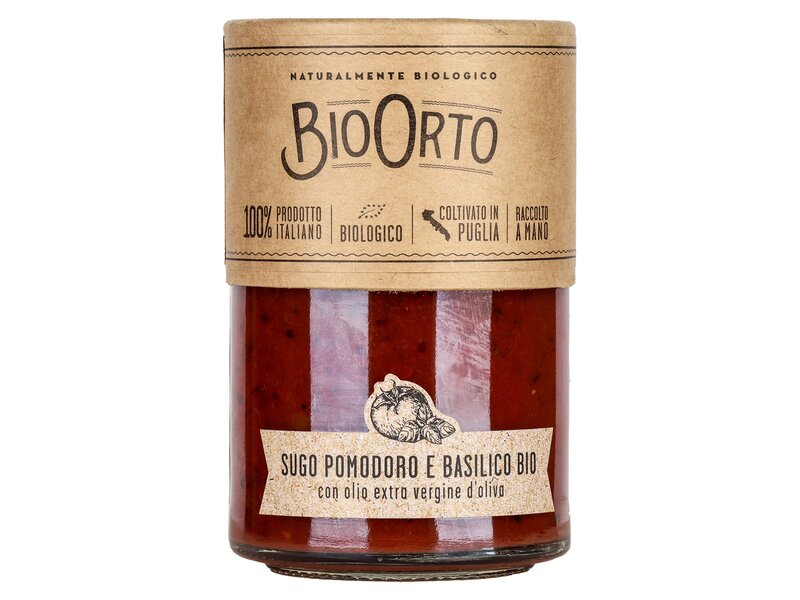 Bio Orto Bio paradicsomos-bazsalikomos szósz 350g