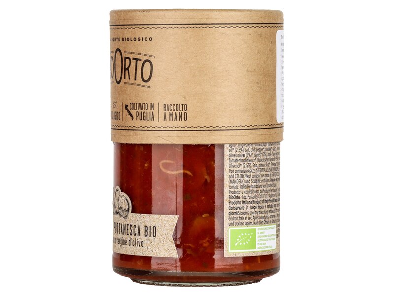 Bio Orto Sugo Alla Puttanesca Bio paradicsomos szósz 350g