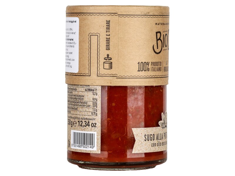 Bio Orto Sugo Alla Puttanesca Bio paradicsomos szósz 350g