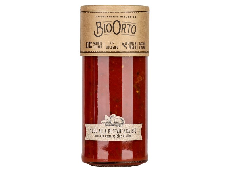 Bio Orto Sugo Alla Puttanesca Bio paradicsomos szósz 550g