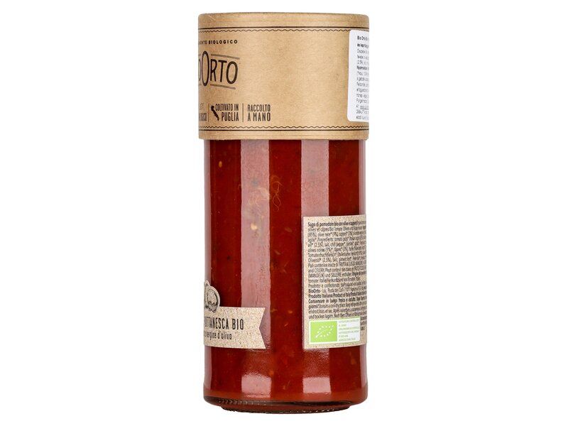 Bio Orto Sugo Alla Puttanesca Bio paradicsomos szósz 550g