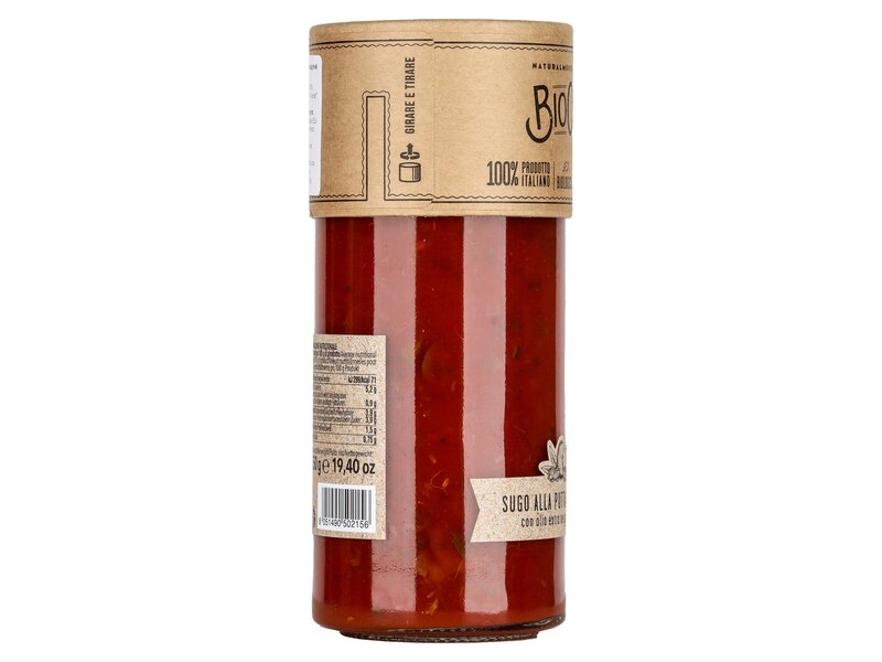 Bio Orto Sugo Alla Puttanesca Bio paradicsomos szósz 550g
