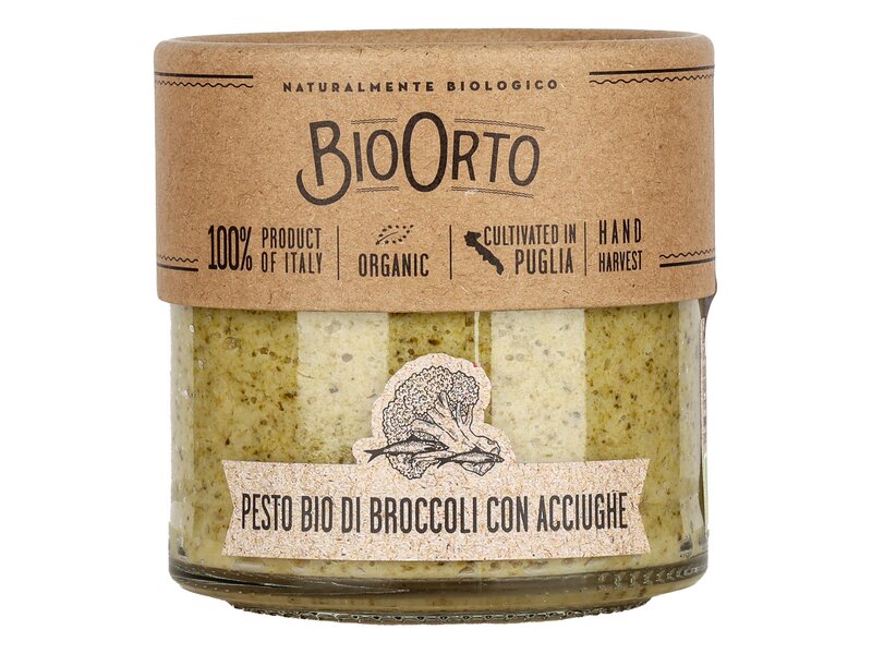Bio Orto Bio brokkoli rabe pesto szardellával 180g