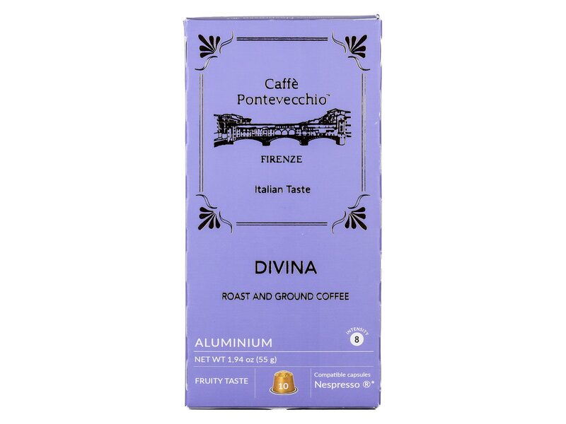 Caffé Pontevecchio Divina Nespresso compatible capsules 10pcs 55g