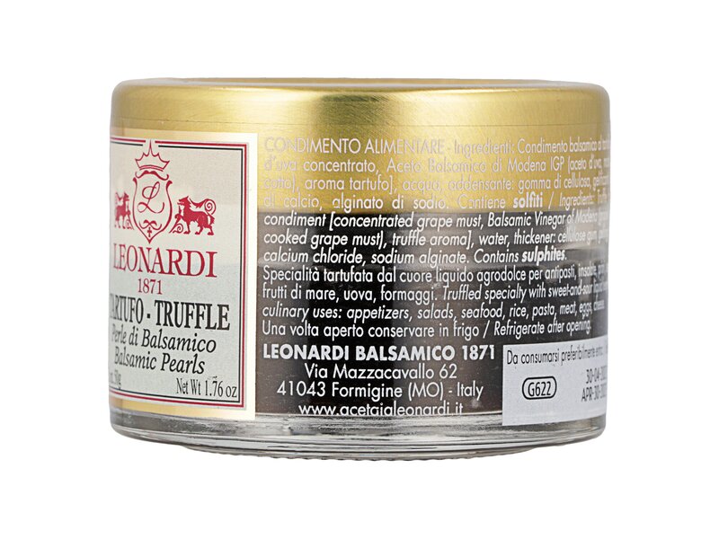 Leonardi Balsamic pearls truffle 50g