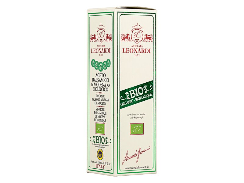 Leonardi BIO Aceto Balsamico di Modena BL194 250ml