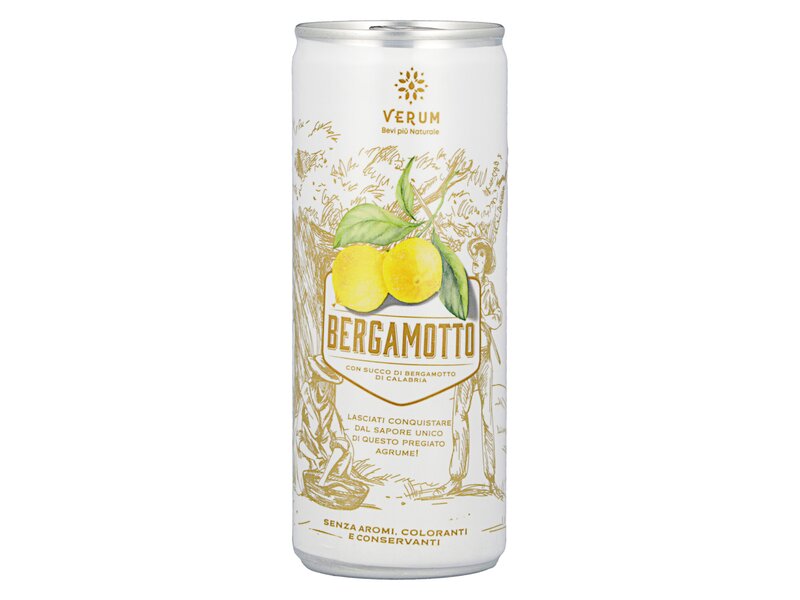 Verum Can Soft Drink Bergamotto 250ml