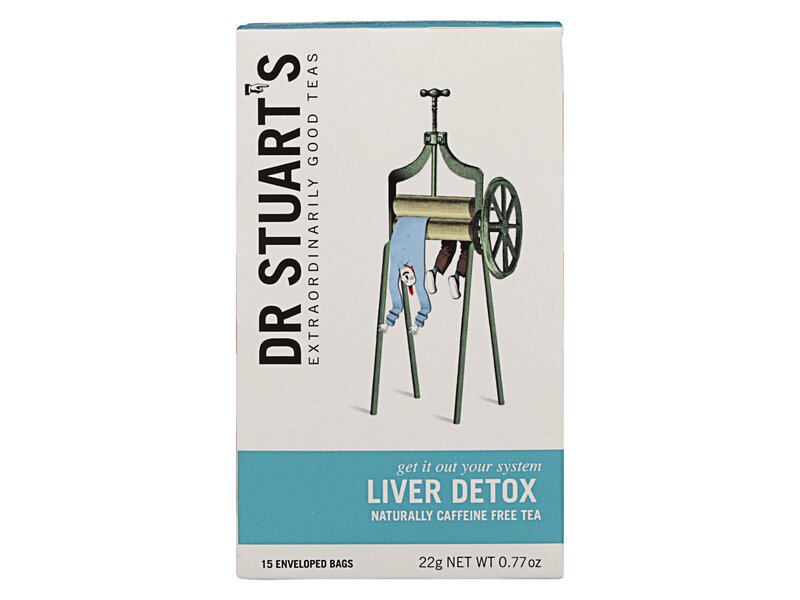 Dr Stuart's Caffeine Free Liver Detox Tea 15 filter 22g