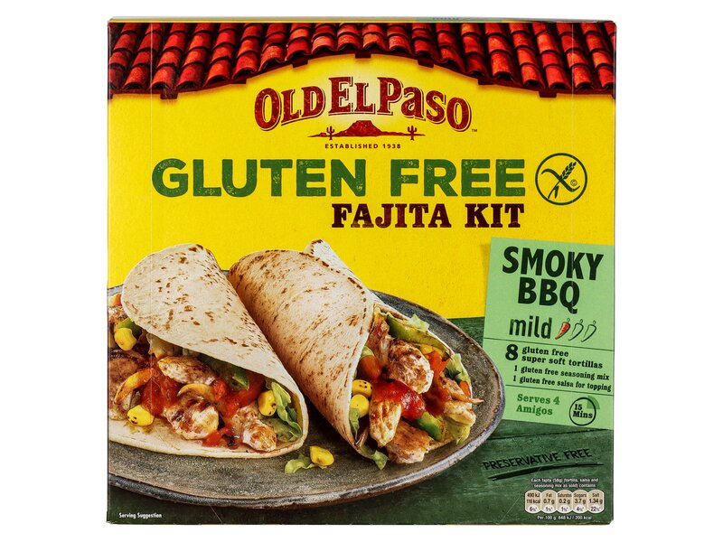 Old El Paso Gluten free fajita Kit 462g
