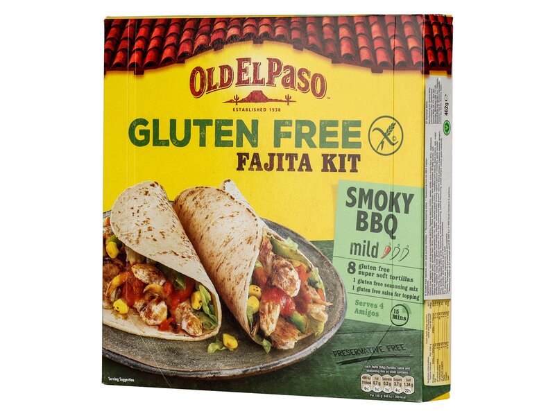 Old El Paso Gluten free fajita Kit 462g