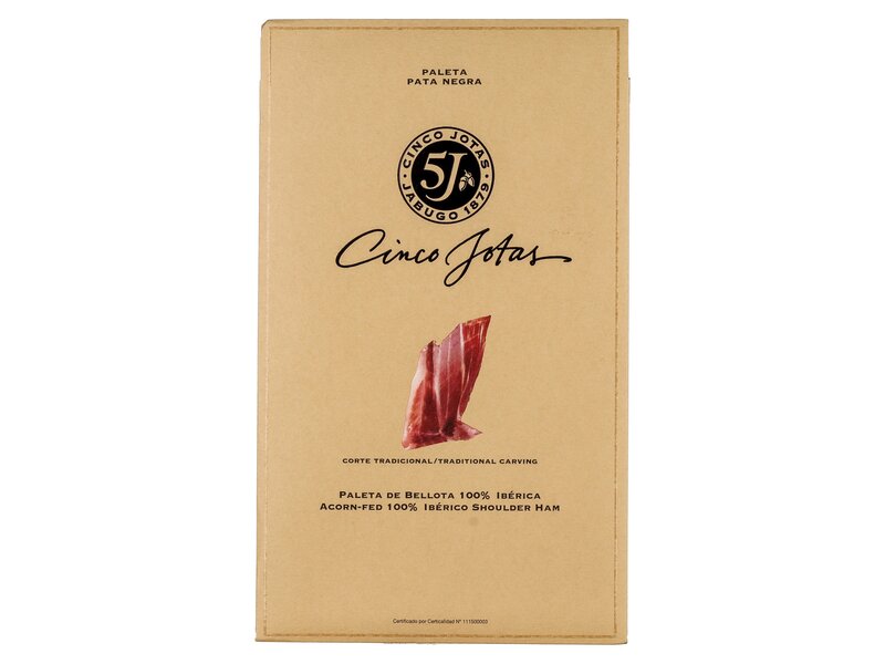 Cinco Jotas* Acorn fed 100% Iberico shoulder ham 70g
