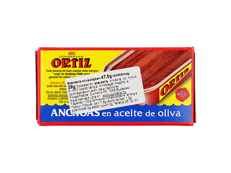 Ortiz* Anchovies o.oil 47,5g