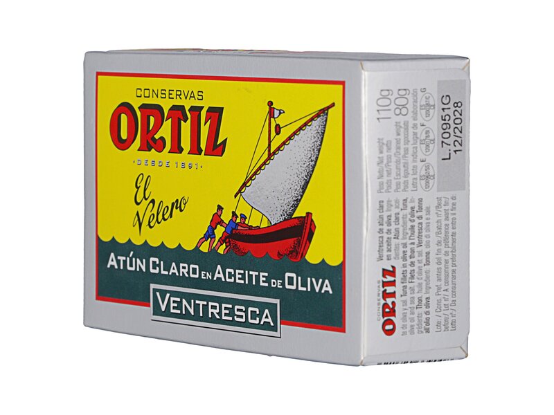 Ortiz Ventresca Atún claro o.oil 110g