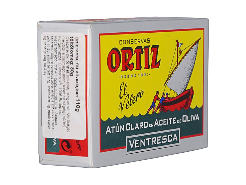 Ortiz Ventresca Atún claro o.oil 110g
