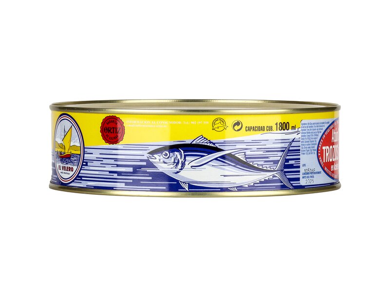 Ortiz Atun Claro tonhalpelyhek napraforgóolajban 1750g