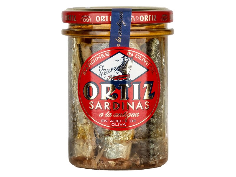 Ortiz Sardines Antigua szardínia olívaolajban 190g    