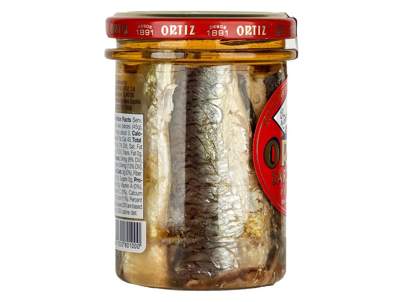 Ortiz Sardines Antigua szardínia olívaolajban 190g    