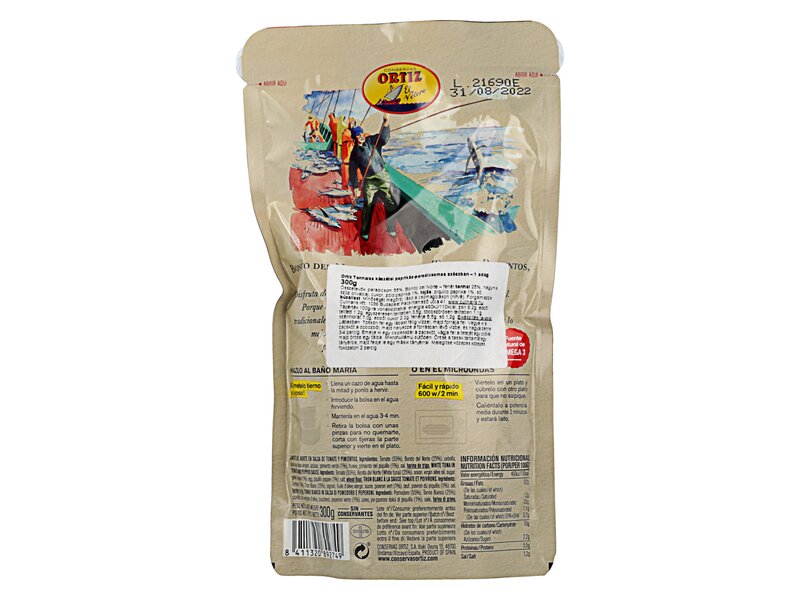 Ortiz Bonito con Tomate készétel 300g