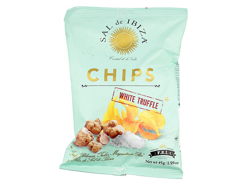 Sal de Ibiza Chips with White Truffle 45g