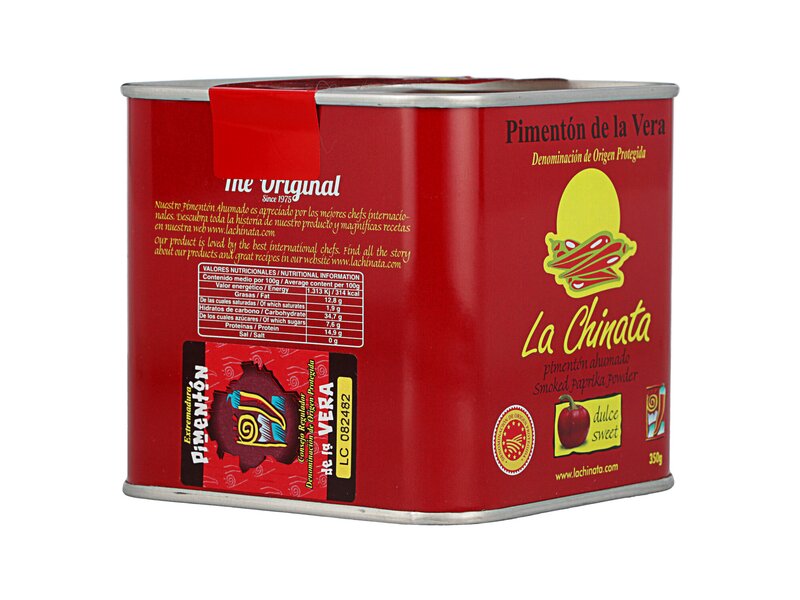 La Chinata füstölt édes paprika fém 350g