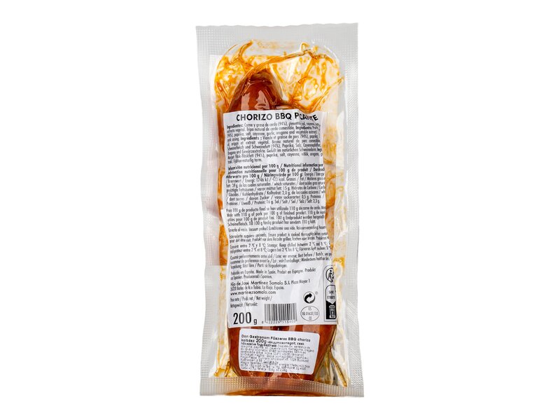 Don Gastronom Fűszeres BBQ chorizo kolbász 200g