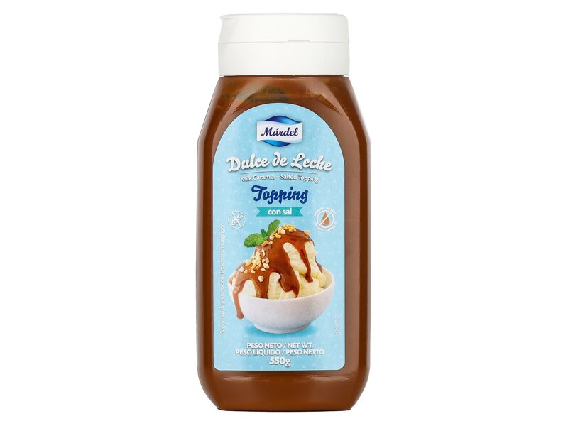 Márdel Dulce de Leche topping con sal 550g