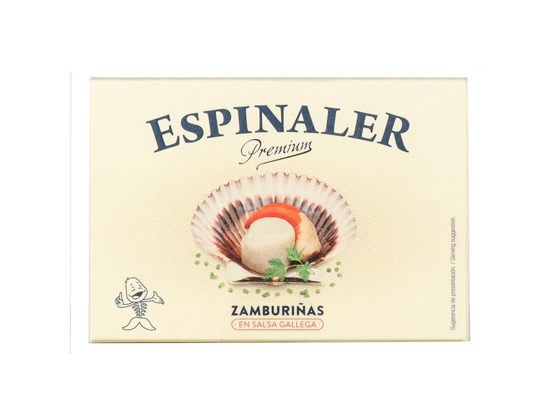 Espinaler Fésűkagyló Zamburinas galíciai szószban 115g