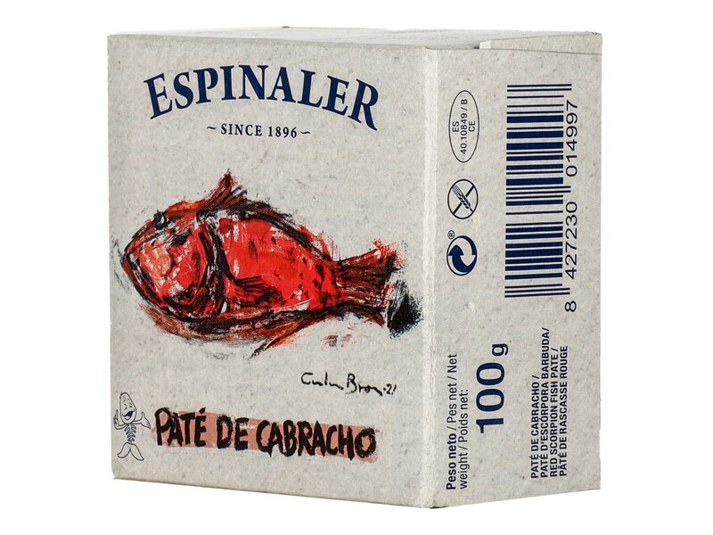 Espinaler Vörös skorpióhal-pástétom 100g