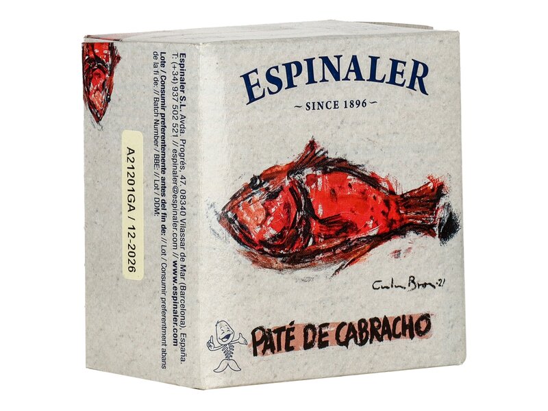 Espinaler Vörös skorpióhal-pástétom 100g