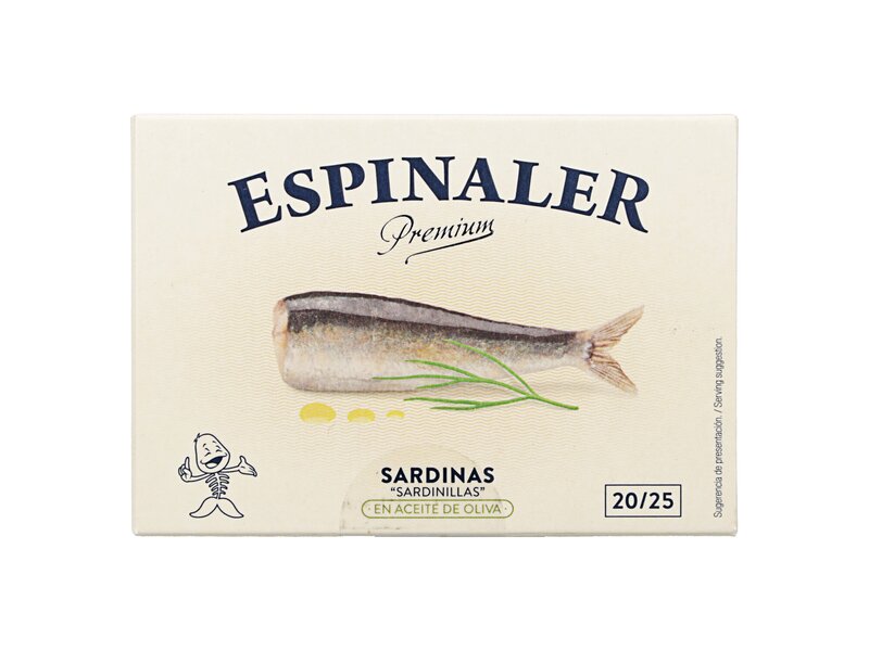 Espinaler Premium Sardinillas en aceite de oliva 115g