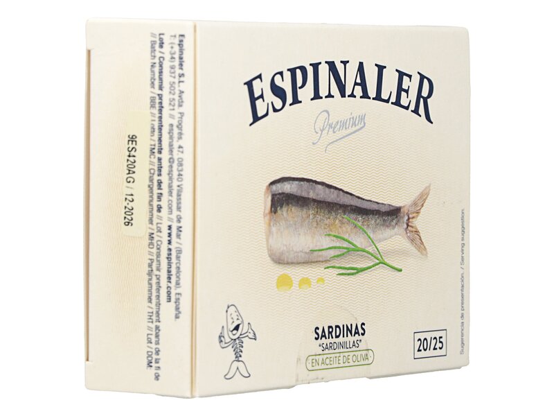 Espinaler Premium Sardinillas en aceite de oliva 115g
