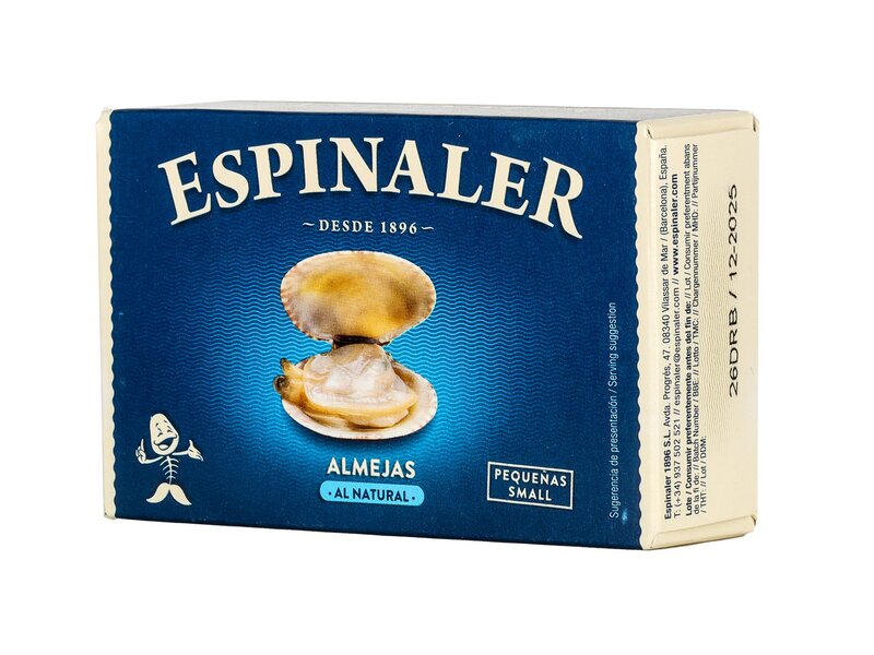 Espinaler Kis vénusz-kagylók sós lében 111g