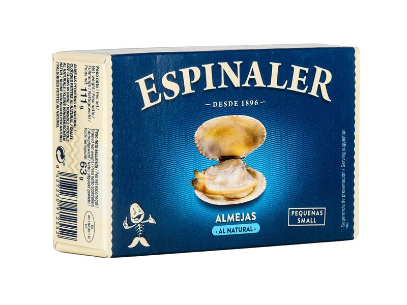 Espinaler Kis vénusz-kagylók sós lében 111g