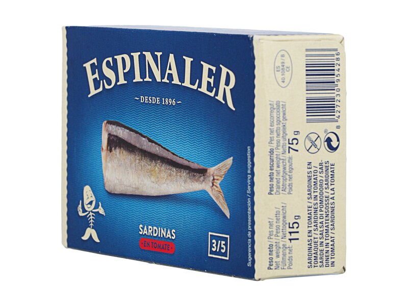 Espinaler Sardinas en tomate 115g